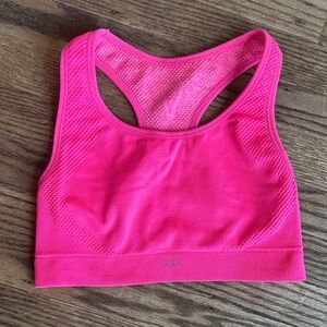 Victoria's Secret VSX reversible, sports bra, hot pink XS EUC